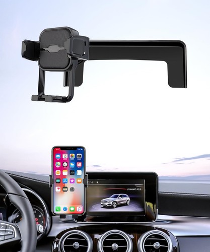 Auto clamp car phone holder - car,