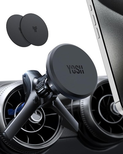 Round air vent phone holder - round,